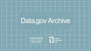 Datagov Archive