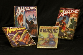 Vintage editions of Amazing Stories